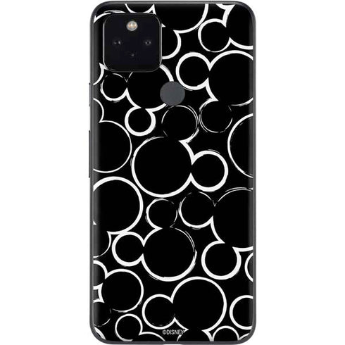 Disney Mickey Mouse Logo Pattern Google Pixel 5a Skin